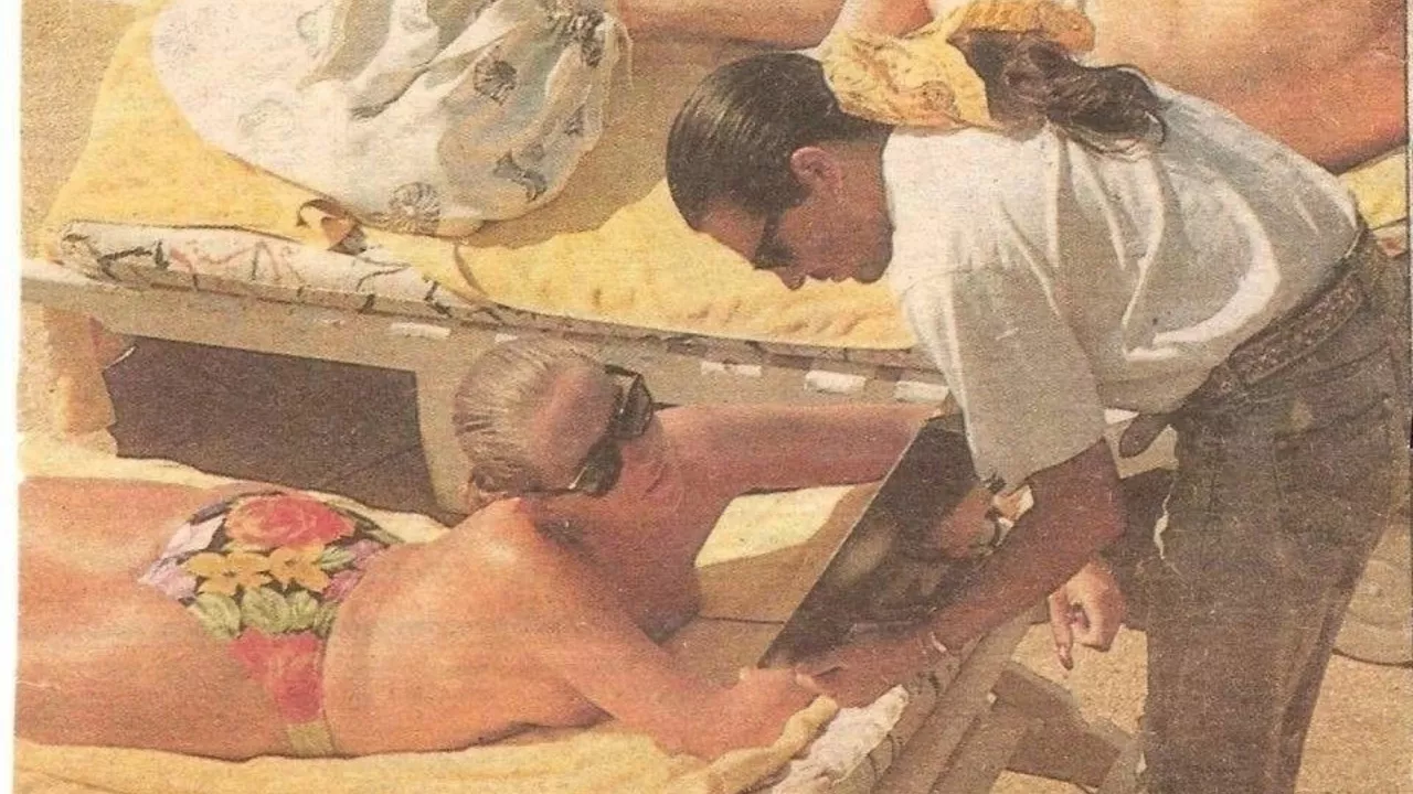 Ist das Minigolfspielen jetzt anders als in Ihrer Kindheit?